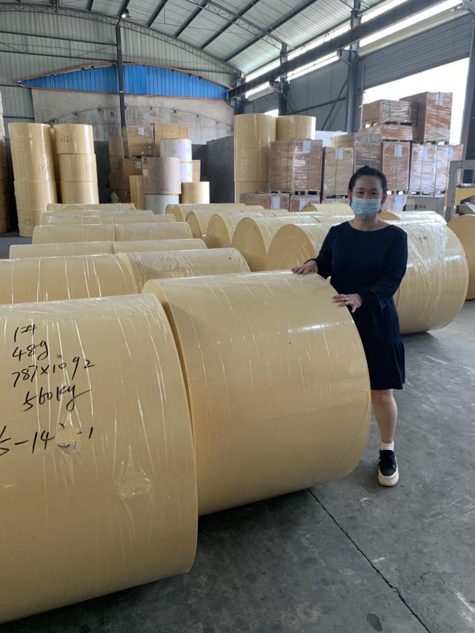 Custom 75cotton 25linen security thread paper, security watermark paper