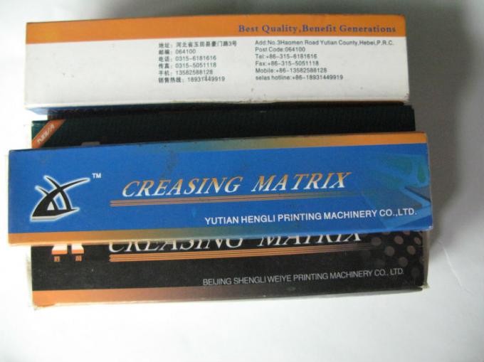 Die Cutting Plastic Creasing Matrix for 100g paper