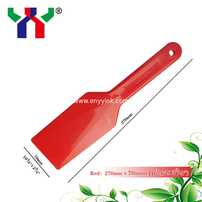 Spare parts 4 colors CMYK plastic ink knife for mixing ink