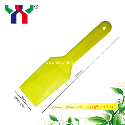 Spare parts 4 colors CMYK plastic ink knife for mixing ink