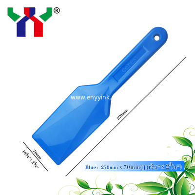 Spare parts 4 colors CMYK plastic ink knife for mixing ink