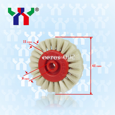 hard bristle Brush wheel For Pressing Paper ceres 002