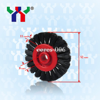 hard bristle Brush wheel For Pressing Paper ceres 006