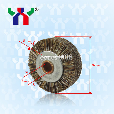 hard bristle Brush wheel For Pressing Paper ceres 008
