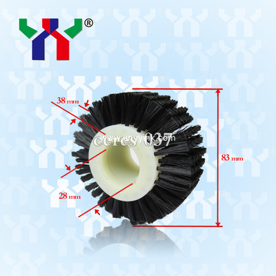 hard bristle Brush wheel For Pressing Paper ceres 037