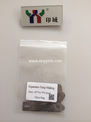 High Quality Spare Part Separator Strip Mabeg 0.2 mm