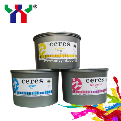 2019 Professional factory YT-02 ceres offset printing ink for all kinds of paper
