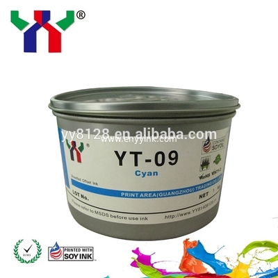 Ceres YT-09 High Quality Offset Printing Ink,Eco-friendly High Level Quality Ink for offset printing,24 months guarantee