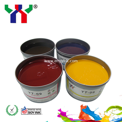 Ceres YT-09 High Quality Offset Printing Ink,Eco-friendly High Level Quality Ink for offset printing,24 months guarantee