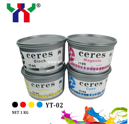 2019 Professional factory YT-02 ceres offset printing ink for all kinds of paper