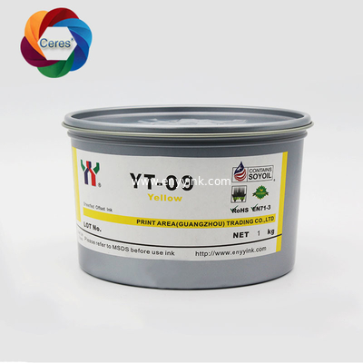 High Quality CERES YT-09 High Gloss Eco-freindly Offset Soy Ink