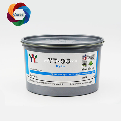 High Quality CERES YT-09 High Gloss Eco-freindly Offset Soy Ink