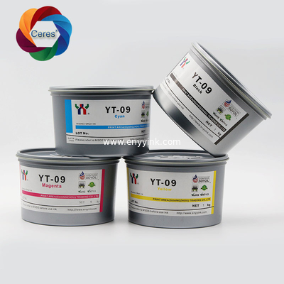 High Quality CERES YT-09 High Gloss Eco-freindly Offset Soy Ink