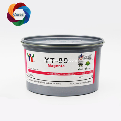 High Quality CERES YT-09 High Gloss Eco-freindly Offset Soy Ink