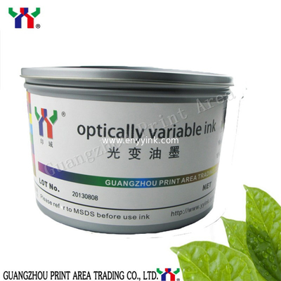 Screen Printing Anti-Forgery Optical Variable Ink ,A1 Purple to Green
