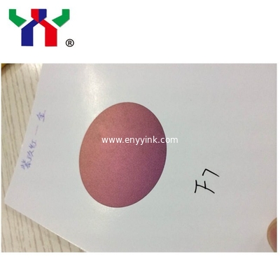 Anti-counterfeiting Purple Magenta to Gold Optical Variable Ink