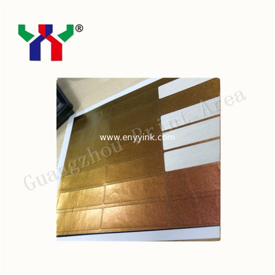 Screen Printing Optical Variable Ink F4: Brown Red to Gold