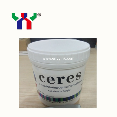 Colorless to Purple Screen Printing Optical Variable Ink C1, Optical Variable Ink supplier