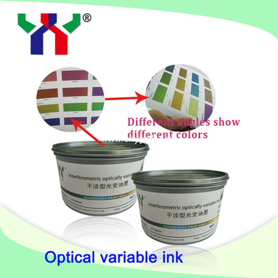 B3 Blue to Purple Red optical variable ink