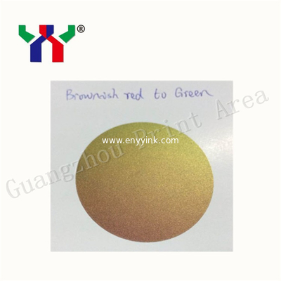 Optical Variable Ink For Screen Printing, F1 Brown Red to Green