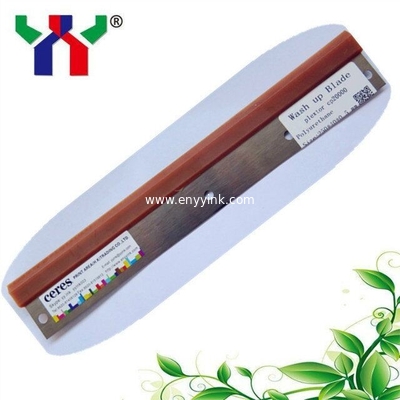 8 holesRO 200 Wash Up Blade, 785mm*65mm*0.50mm, Printing Spare Part