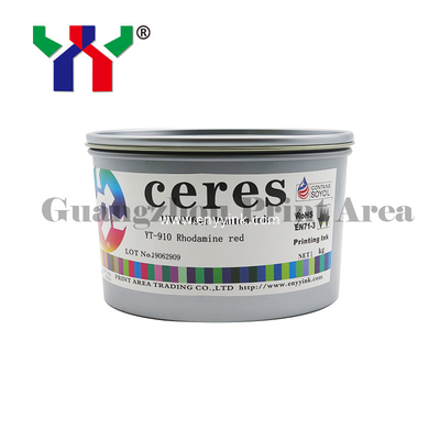 High Gloss YT-910 Rhodamine Red Pantone Offset Printing Ink for Picture Album,