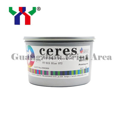 High Quality YT-915 ECO-Friendly PANTONE Spot Blue 072C Offset Printing Ink