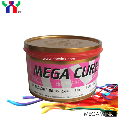 Offset printing MW35 Rose UV Megacure Ink Supplier