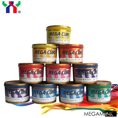 Offset printing MW35 Rose UV Megacure Ink Supplier