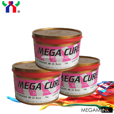 Offset printing MW35 Rose UV Megacure Ink Supplier