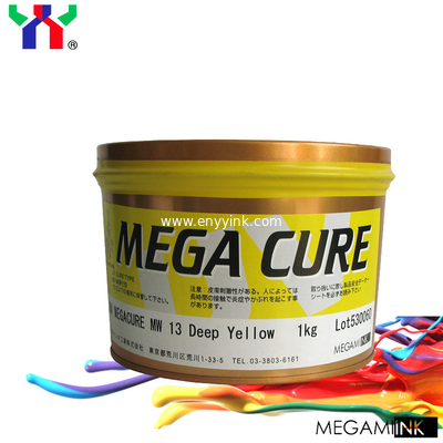 MW13 Deep Yellow UV Megacure Ink