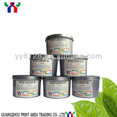 YT-806 Pink Fluorescent Ink, Offset Fluorescent Ink Supplier In Foshan