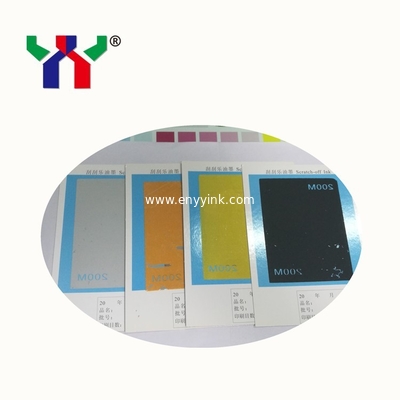 High Quality Screen Printing Scratch Off Ink Bluish Gold For The Paper With Varnish