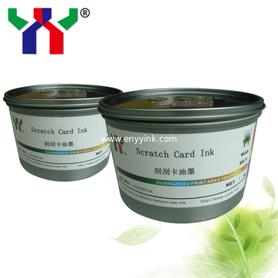 High Quality Screen Printing Scratch Off Ink Bluish Gold For The Paper With Varnish