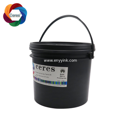 High Quality Screen Printing Scratch Off Ink Bluish Gold For The Paper With Varnish