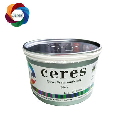 ECO-friendly Offset White Watermark Printing Ink/Offset Black Watermark Ink