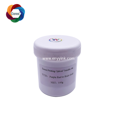 1kg/can Optical Variable Ink, purple red to green, Screen Ink Supplier
