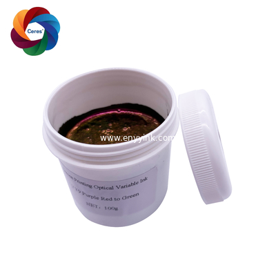 Hot sale YY9 purple red to green optical varaible ink