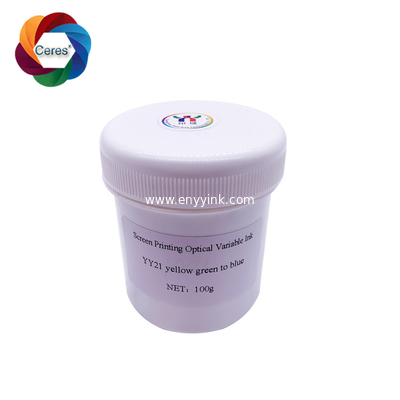 wholesale and retail Ceres YY21 Yellow green to blue Optical Variable ink