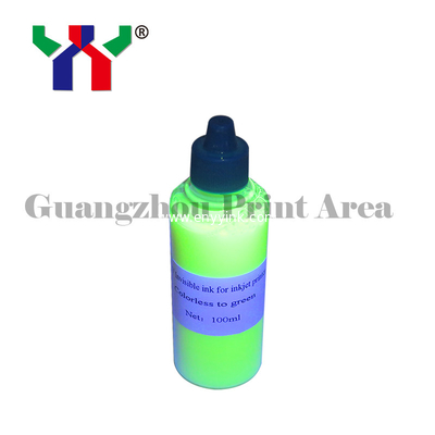 Chinese Ceres UV Invisible Fluorescent Ink For Printer Yellow Red Blue Green Whole-sale and Retail