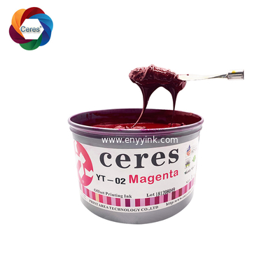 Ceres YT-02 CMYK Ink For Offset Printing
