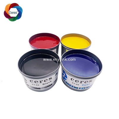 Ceres YT-02 CMYK Ink For Offset Printing