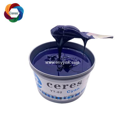 Ceres YT-02 CMYK Ink For Offset Printing