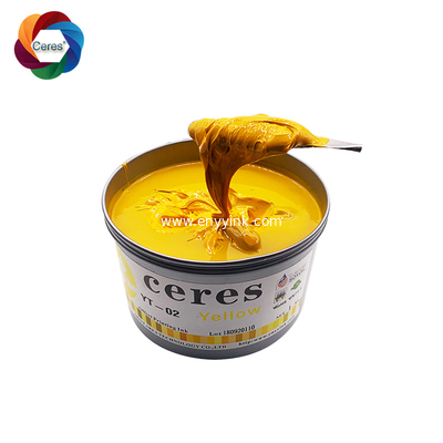 Manufacturers Of Offset Printing Ink Ceres YT-02 Quick Dry Ink for Offset Printing