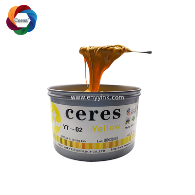 Ceres YT-02 Multiple Color Sheet-fed Printing Ink For Offset Printing