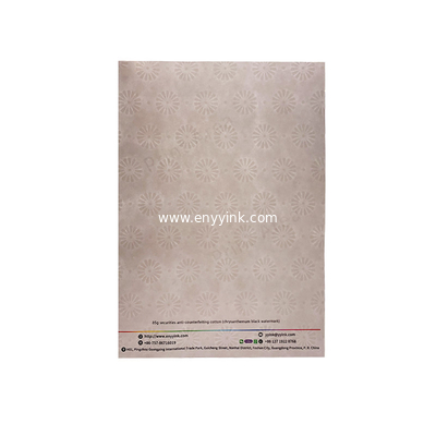 Ceres A4 size Black Watermark Security Paper,Chrysanthemum Black Watermark