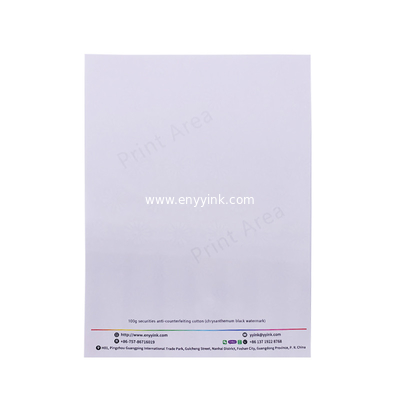 Professional Anti-Fake Security A4 Size Positioning Watermark Paper Manufacturer