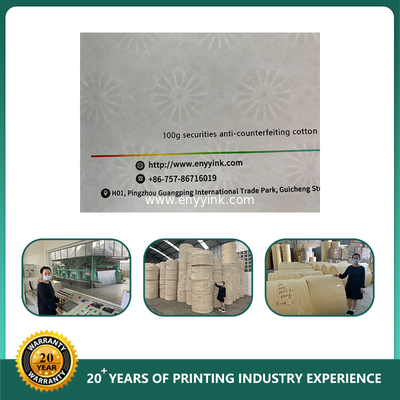 Professional Anti-Fake Security A4 Size Positioning Watermark Paper Manufacturer