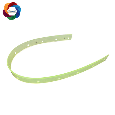 Akiyama 1125.45*48.5*5mm,12 holes polyurethane Wash Up Blade Supplier