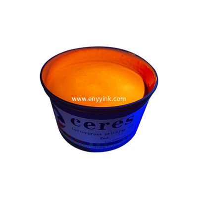Red to Yellow UV invisible ink for offset printing machine